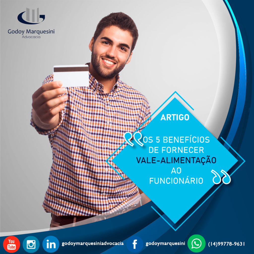 Os 5 benefícios de fornecer vale-alimentação ao funcionário