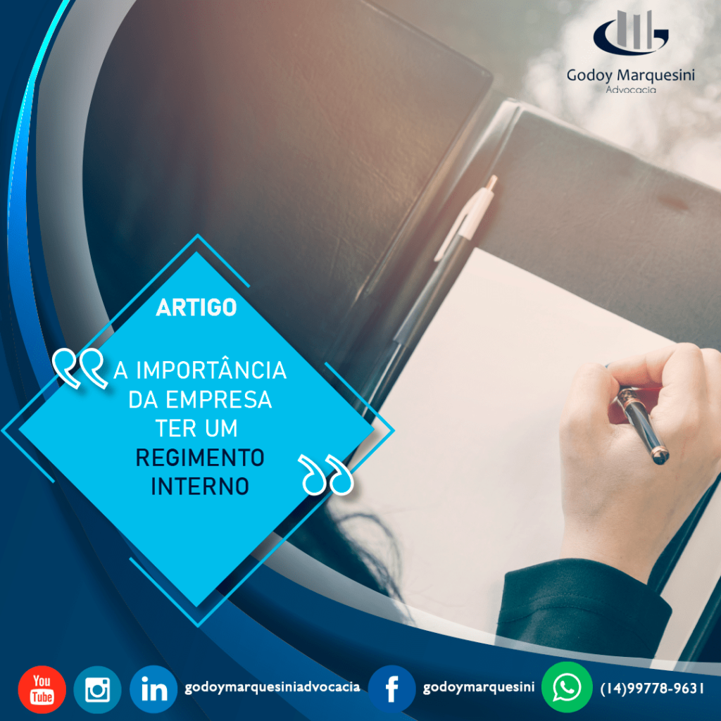 A importância do regimento interno
